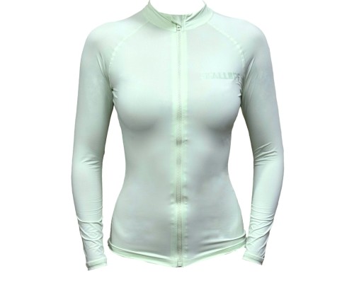 Рашгард женский SCALLOPS PROSKIN ZIP W`S лимонный